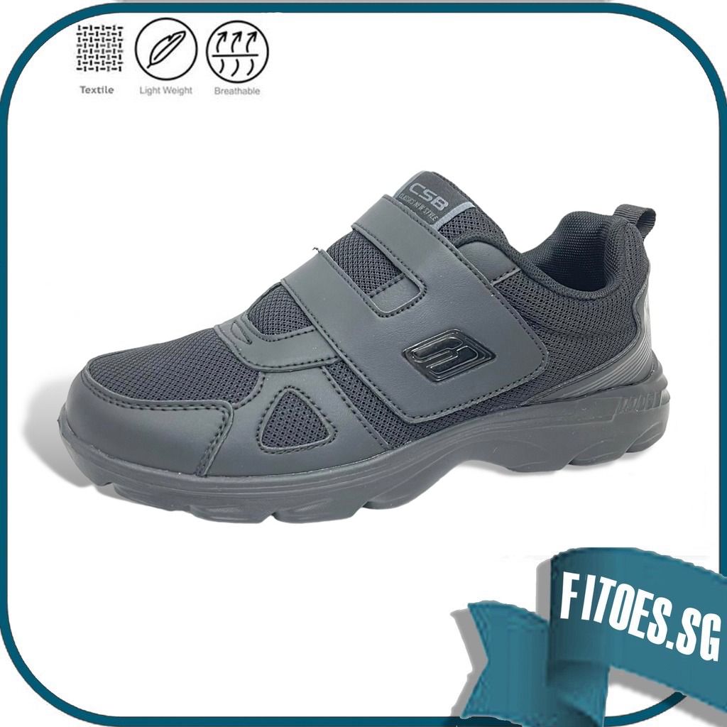 White velcro discount shoes mens
