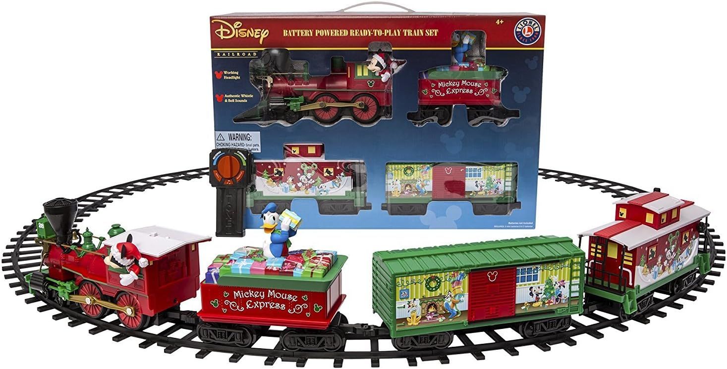 Disney collectible train set discount
