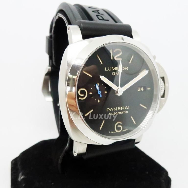 LNIB Panerai Luminor 3 Days GMT PAM 1320 Luxury Watches on Carousell