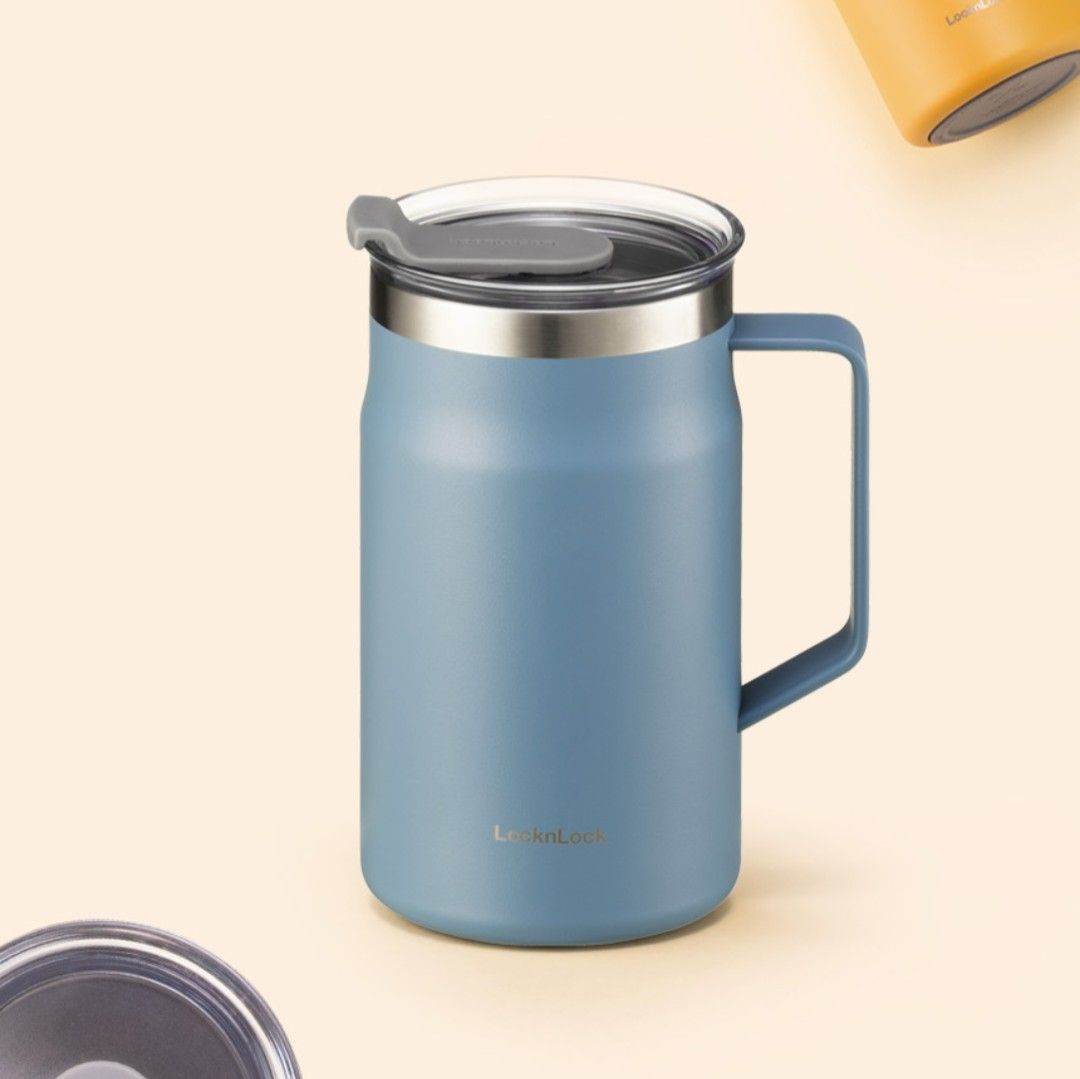 Lock n Lock Metro Mug 600ml Used by Jungkook, Hobbies & Toys