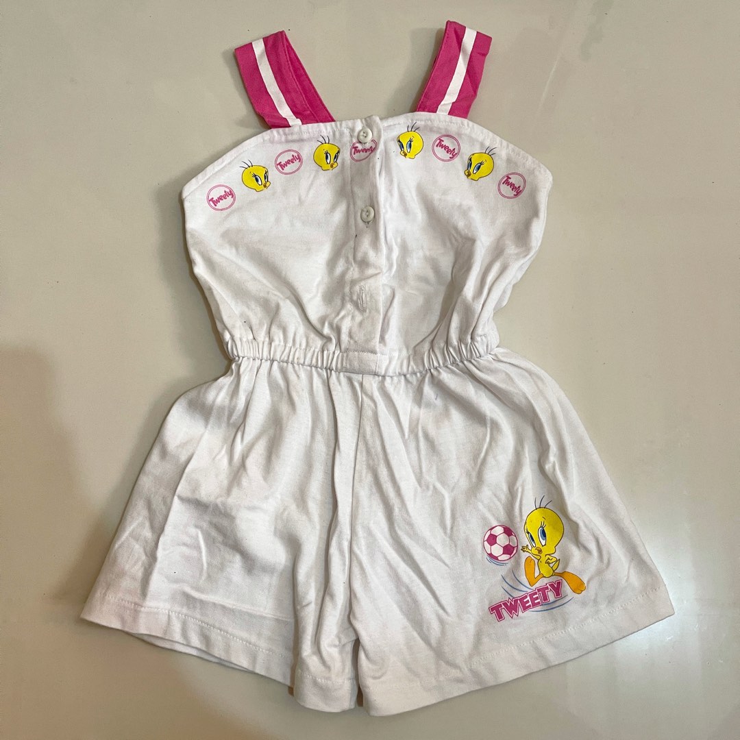 Looney Tunes Jumpsuit for Baby Girl, Babies & Kids, Babies & Kids