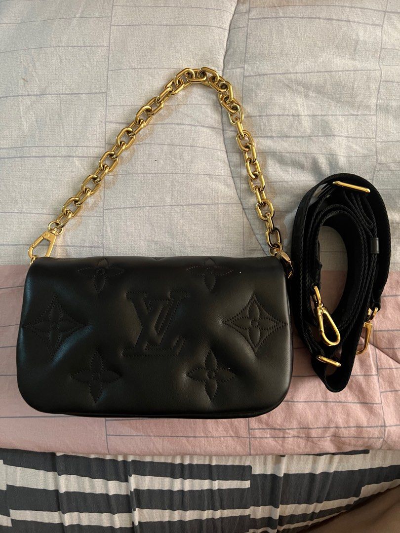 L.V Wallet On Strap Bubblegram Monogram In Wallets and Small