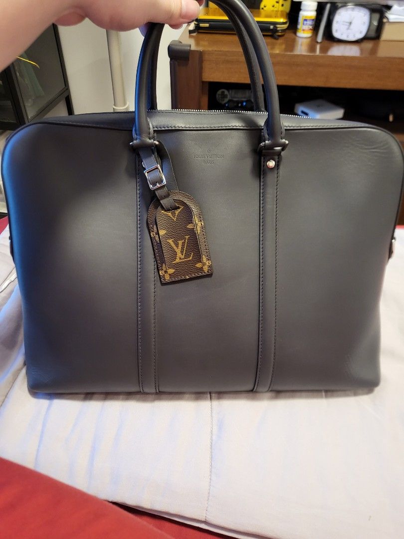 Louis Vuitton, Bags, Louis Vuitton Epi Porte Documents Voyage Briefcase