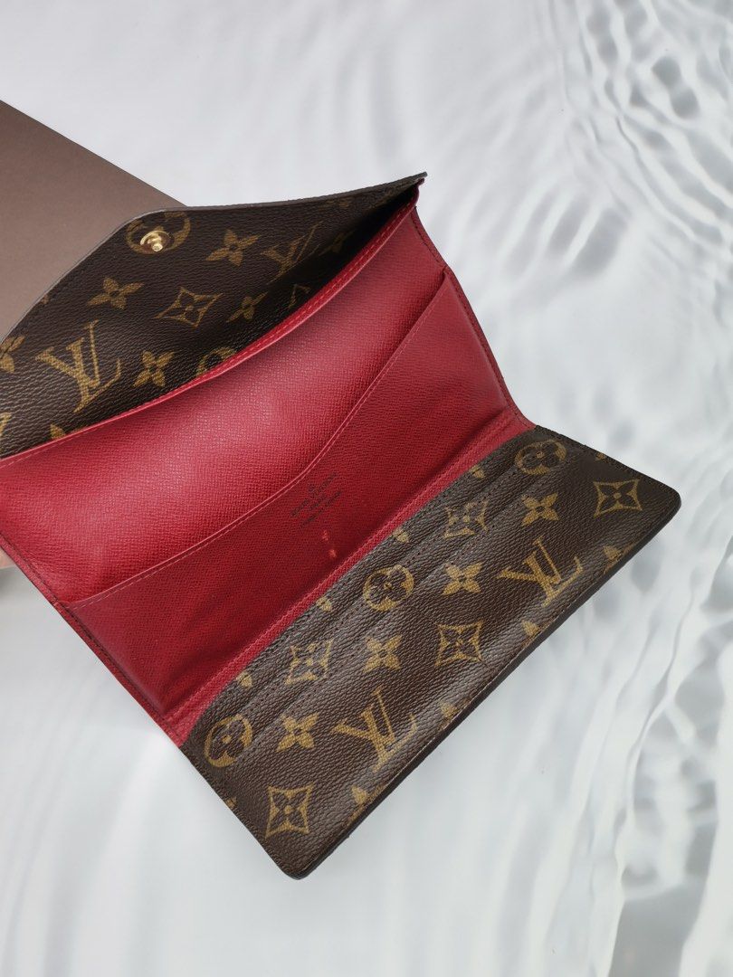 Louis Vuitton Josephine Monogram Canvas Wallet Brown