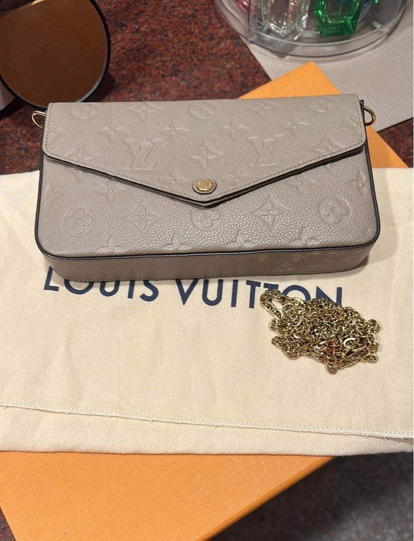 Louis Vuitton Bandouliere Round Coin Purse Monogram Black/Ebony