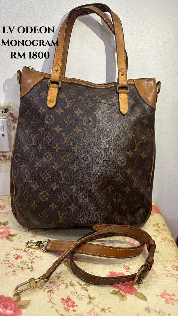 Louis Vuitton Mono Odeon GM, Luxury, Bags & Wallets on Carousell