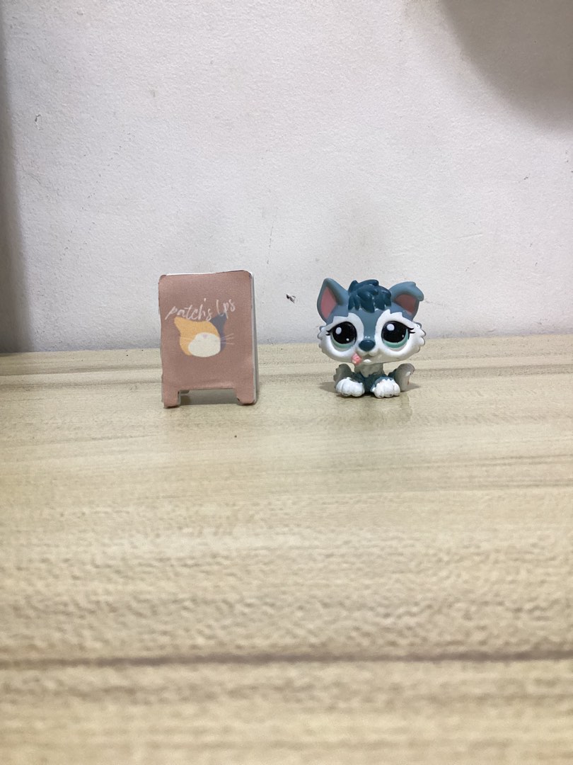 Littlest Pet Shop LPS #2110 – Chien Husky GOG – Authentique Hasbro Blythe