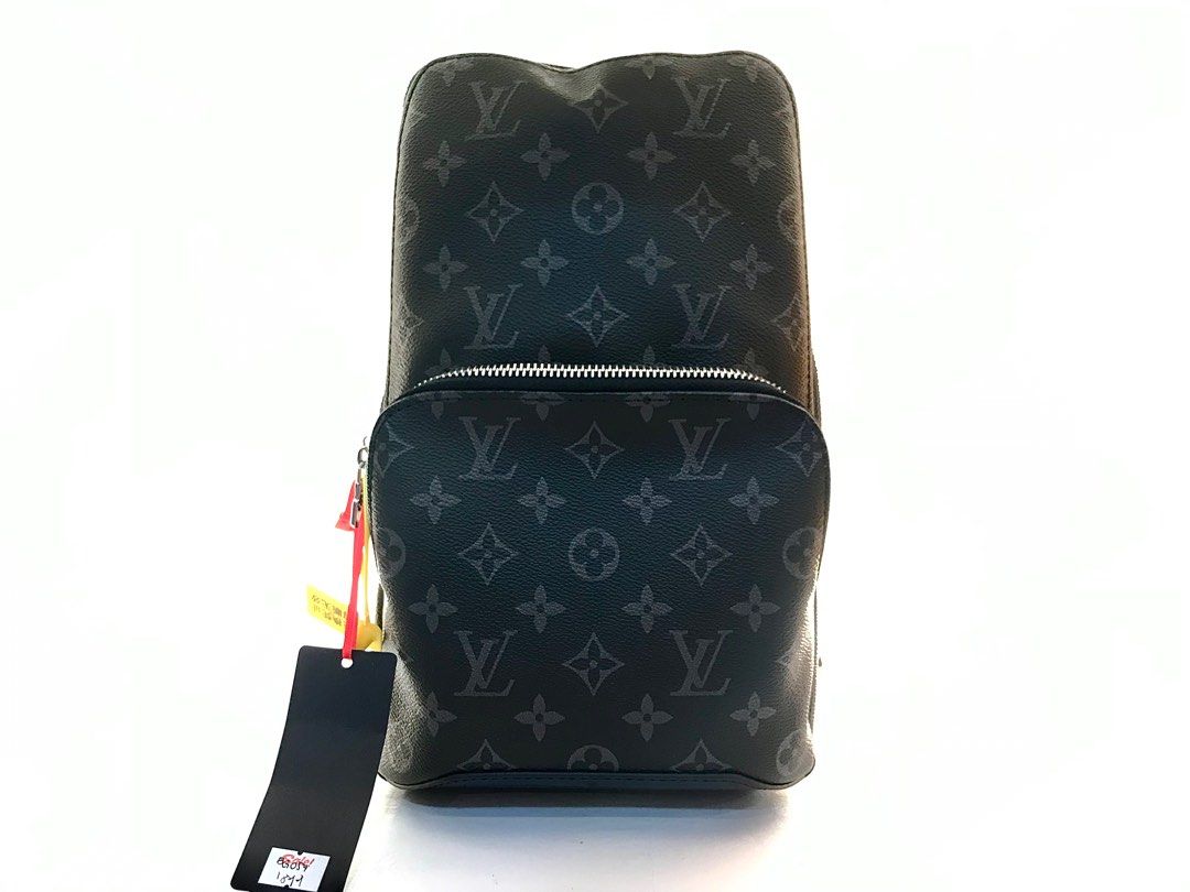 Louis Vuitton District Monogram Eclipse MM Black in Canvas/Leather with  Ruthenium - US