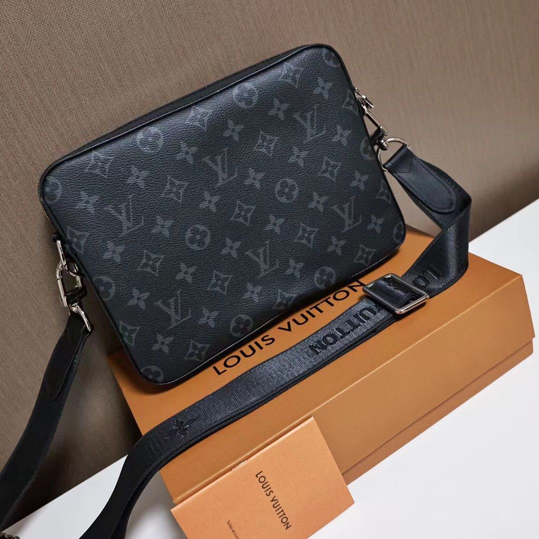 LV mens sling bag, Luxury, Bags & Wallets on Carousell