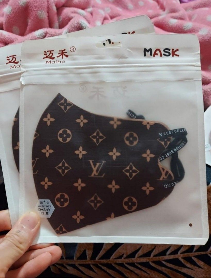 Hot Sell New Luxury Designer Customized LV Shield Mask for FF  Protective Gg Face Mask - China Face Mask, Mouth Mask