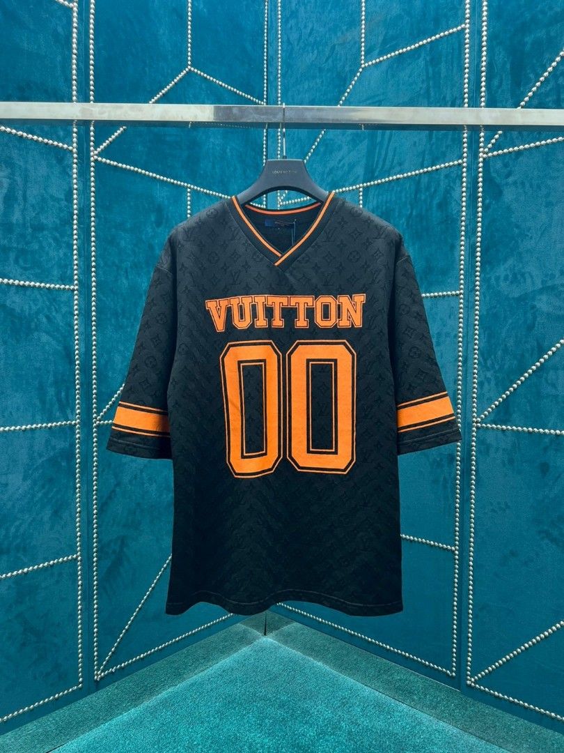 LV Monogram Baseball Clothes, Men's Fashion, Tops & Sets, Tshirts
