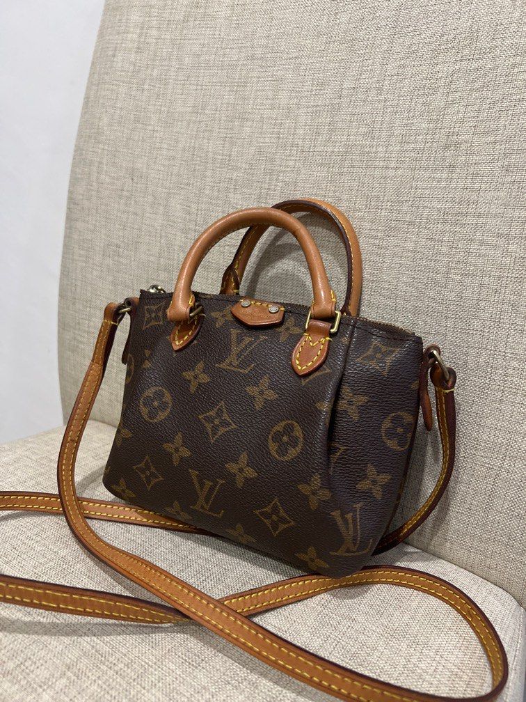 Louis Vuitton Monogram Nano Turenne (MINI), Luxury, Bags & Wallets on  Carousell