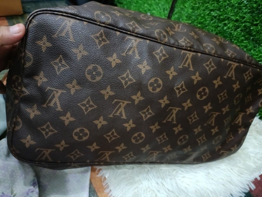 Louis Vuitton Takashi Murakami Neverfull MM Monogram Genuine Authentic