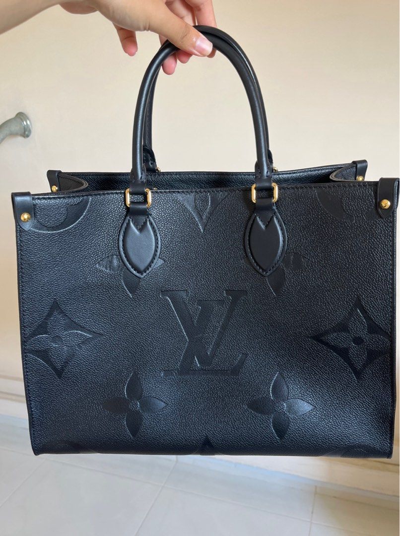Louis vuitton onthego gm shop black