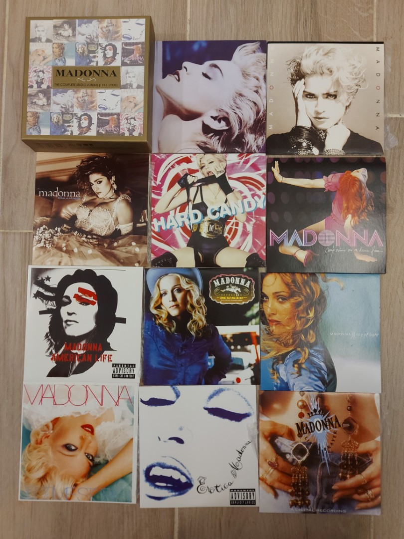 MADONNA - Madonna - The Complete Studio Albums 1983 - 2008 -   Music