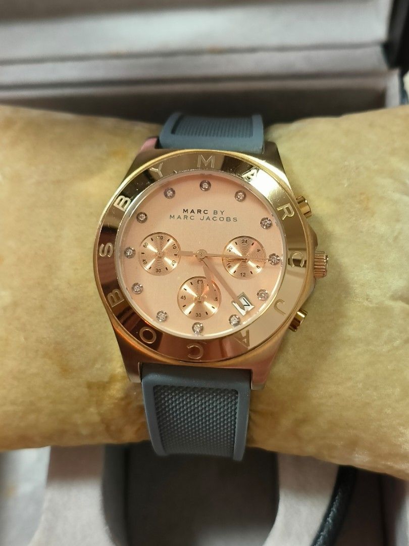 MARC JACOBS BLADE CRYSTALS WATCH MBM1188 Luxury Watches on Carousell