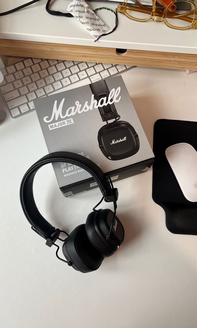 素敵でユニークな h Marshall MAJOR Ⅳ ブラック bluetooth