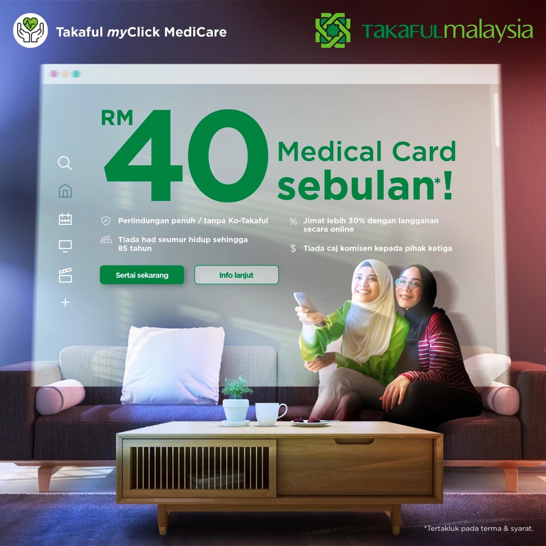 Medical Card Murah Takaful Malaysia, Announcements on Carousell
