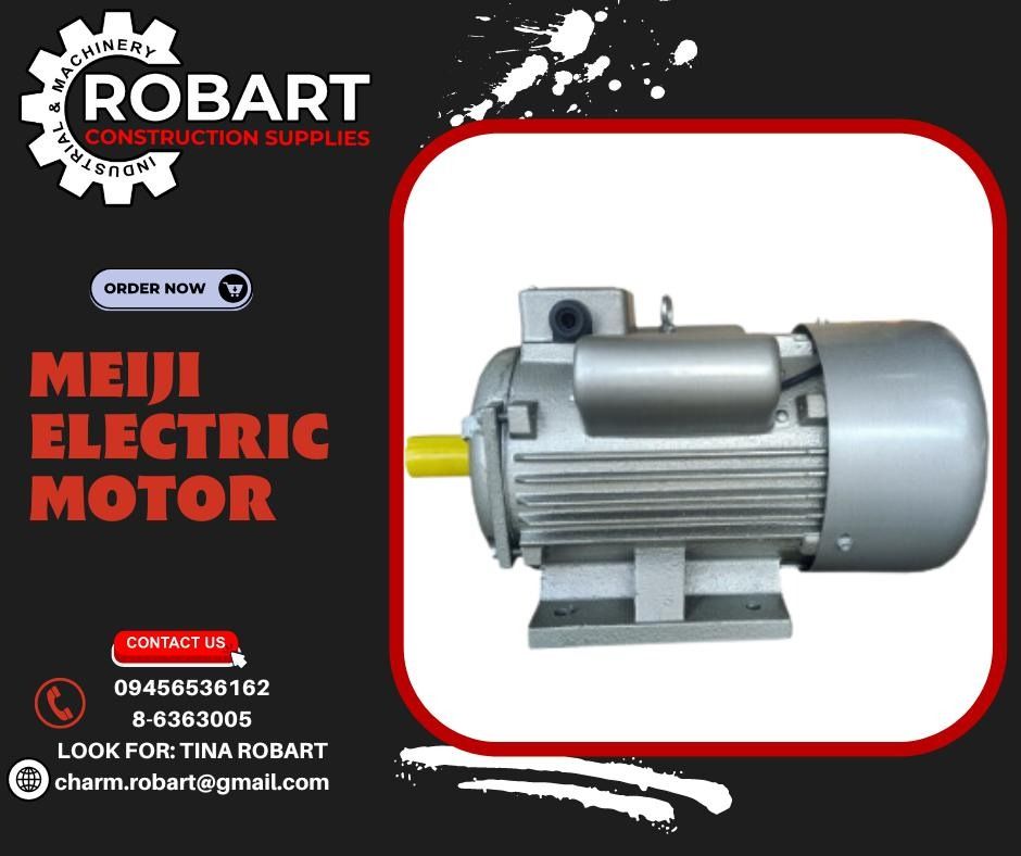 MEIJI ELECTRIC MOTOR(COPPER SINGLE PHASE) on Carousell