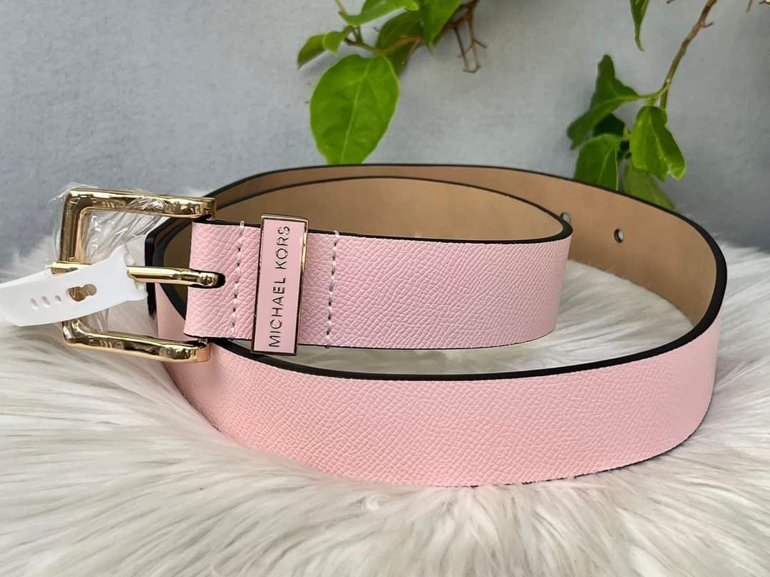Michael kors clearance pink belt