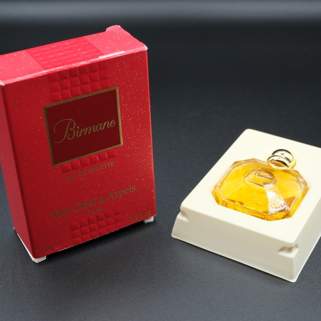 Mini Birmane Van Cleef & Arpels EDT for women 7ml (Category: Fragrance & Deodorants) located in Quezon City. Submitted by jogtd (Listing ID 1238624240, Image 1). Description: Mini Birmane Van Cleef & Arpels EDT for women 7ml ₱920 *payment via gcash or Union Bank. Shipping fee to be shouldered by buyer ---------- Birmane by Van Cleef & Arpels is a Amber Woody fragrance for women. Birmane was launched in 1999. The nose behind this fragrance is Rich