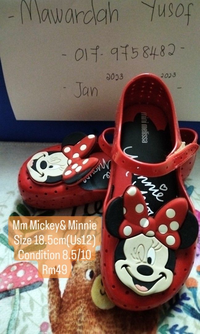 Mini melissa new arrivals mickey minnie