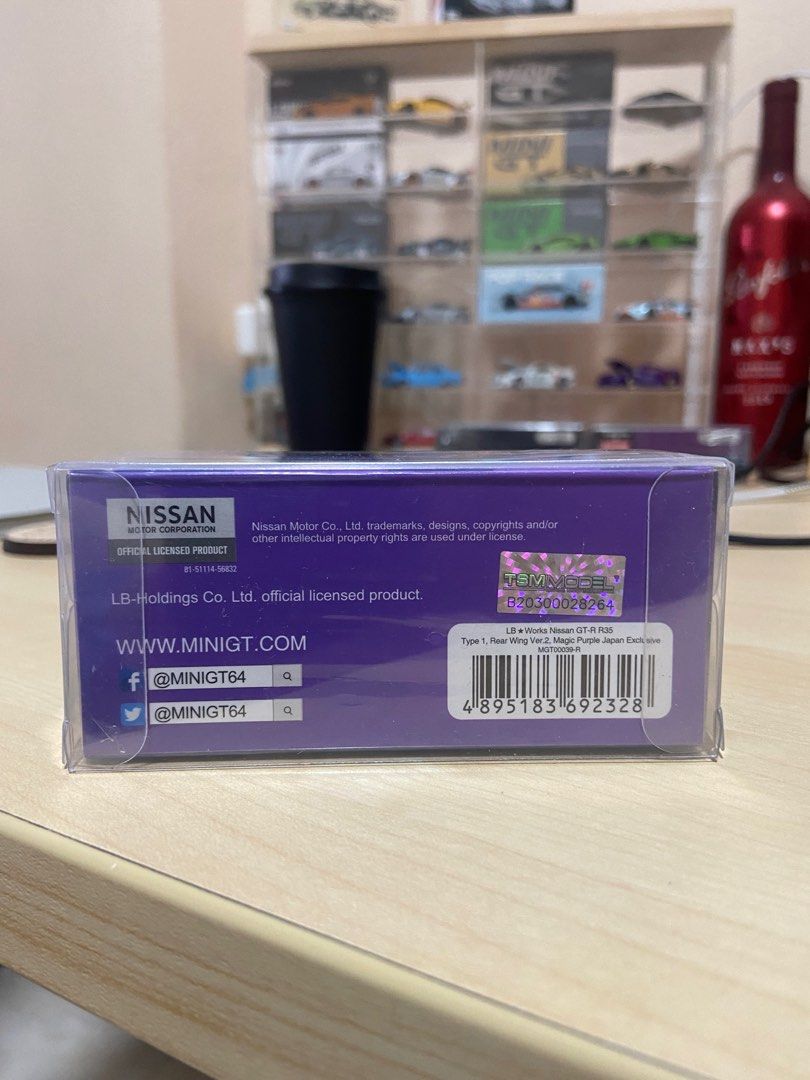 Minigt 39 Nissan GTR R35 LBWK Magic Purple, Hobbies & Toys, Toys ...