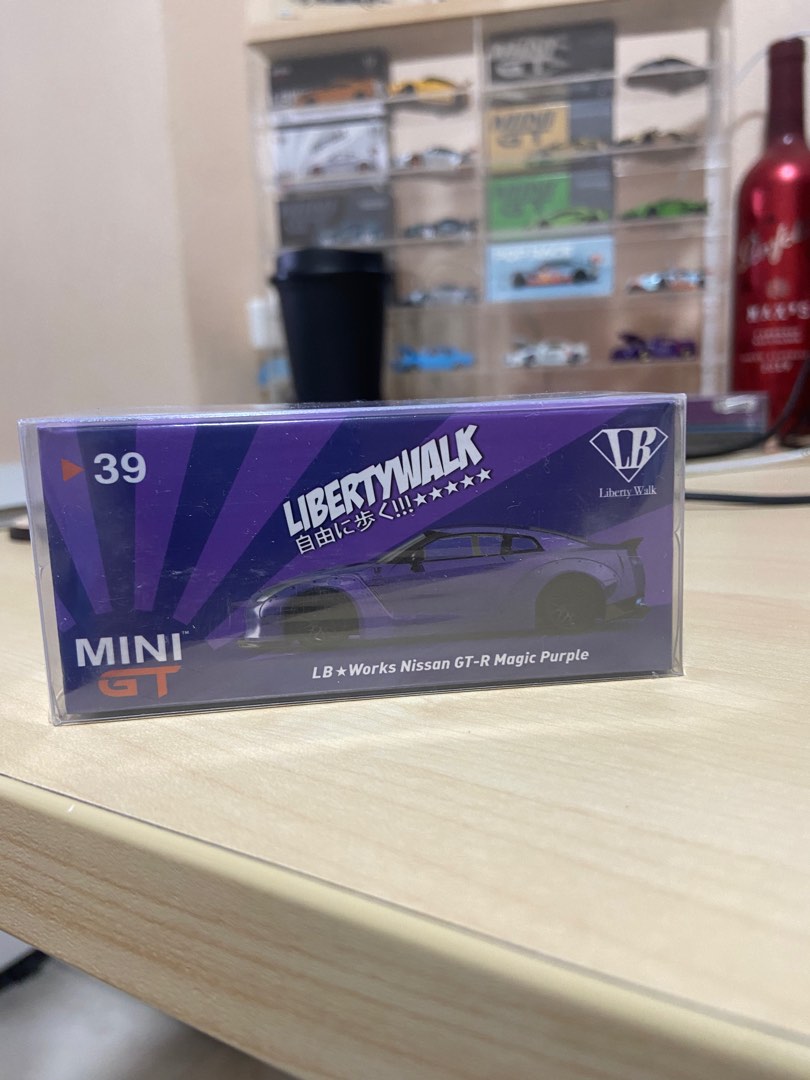 Minigt 39 Nissan GTR R35 LBWK Magic Purple, Hobbies & Toys, Toys ...