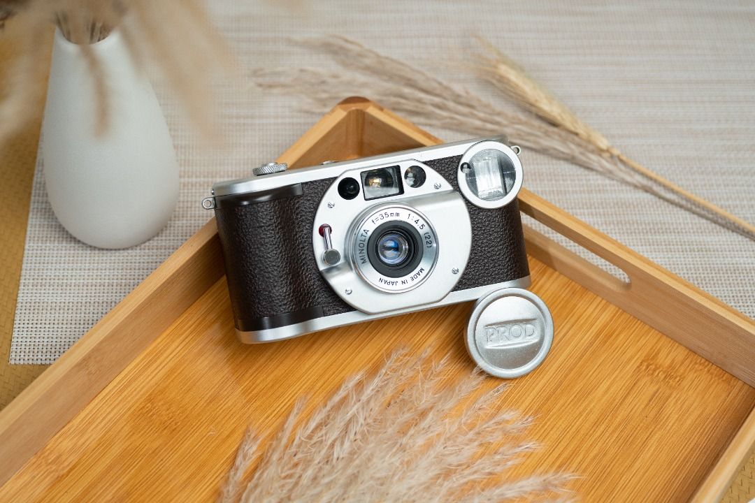 好新淨！Minolta Prod 20's 限量版復古傻瓜相機＋電池傻瓜機送禮生日