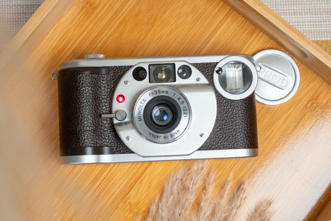 好新淨！Minolta Prod 20's 限量版復古傻瓜相機＋電池傻瓜機送禮生日