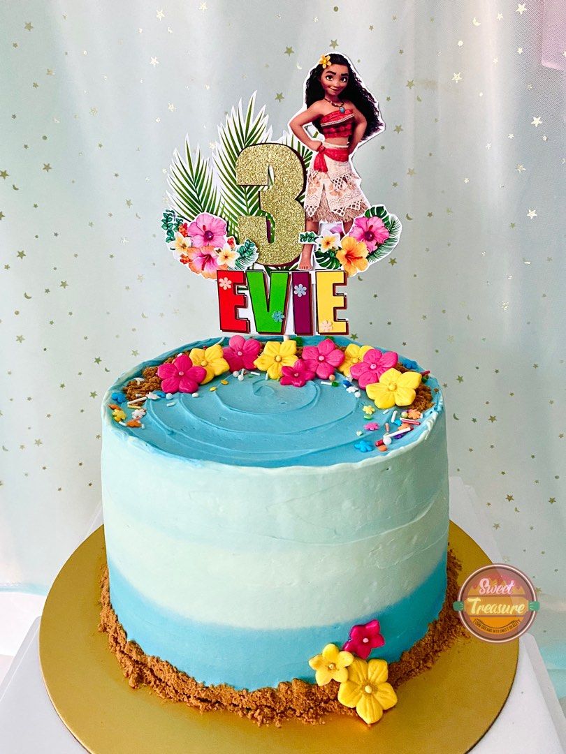 Personalized Cake Topper Personalized Cake Decor Baby Moana - Etsy UK