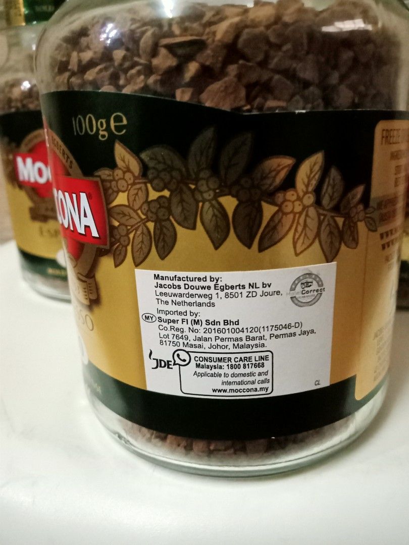 Moccona instant coffee 100g ( Espresso ), Food & Drinks, Other Food