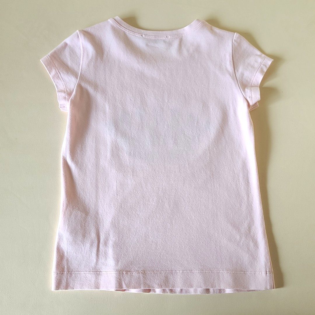 MONNALISA bling bling pink tee, 兒童＆孕婦用品, 嬰兒及小童流行時尚- Carousell