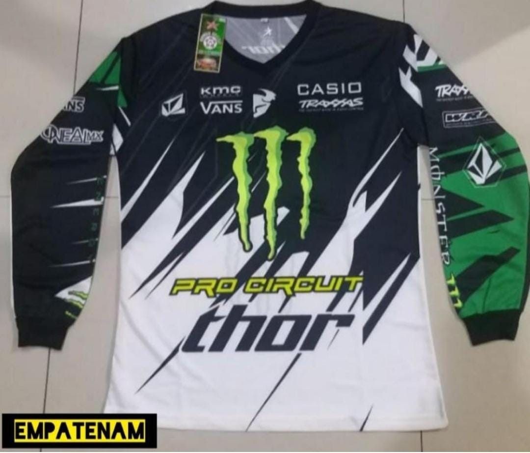 Monster energy cycling jersey 2025