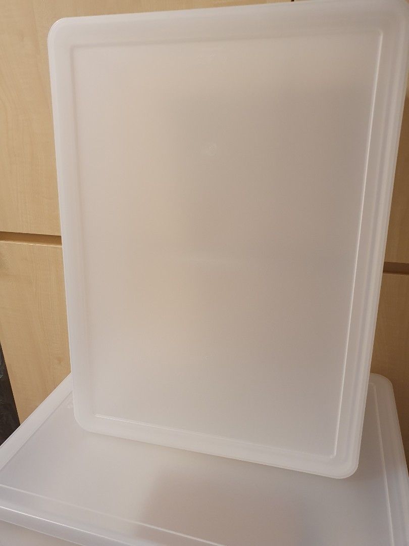 MUJI box and lid (set) wide medium size, Furniture & Home Living, Home