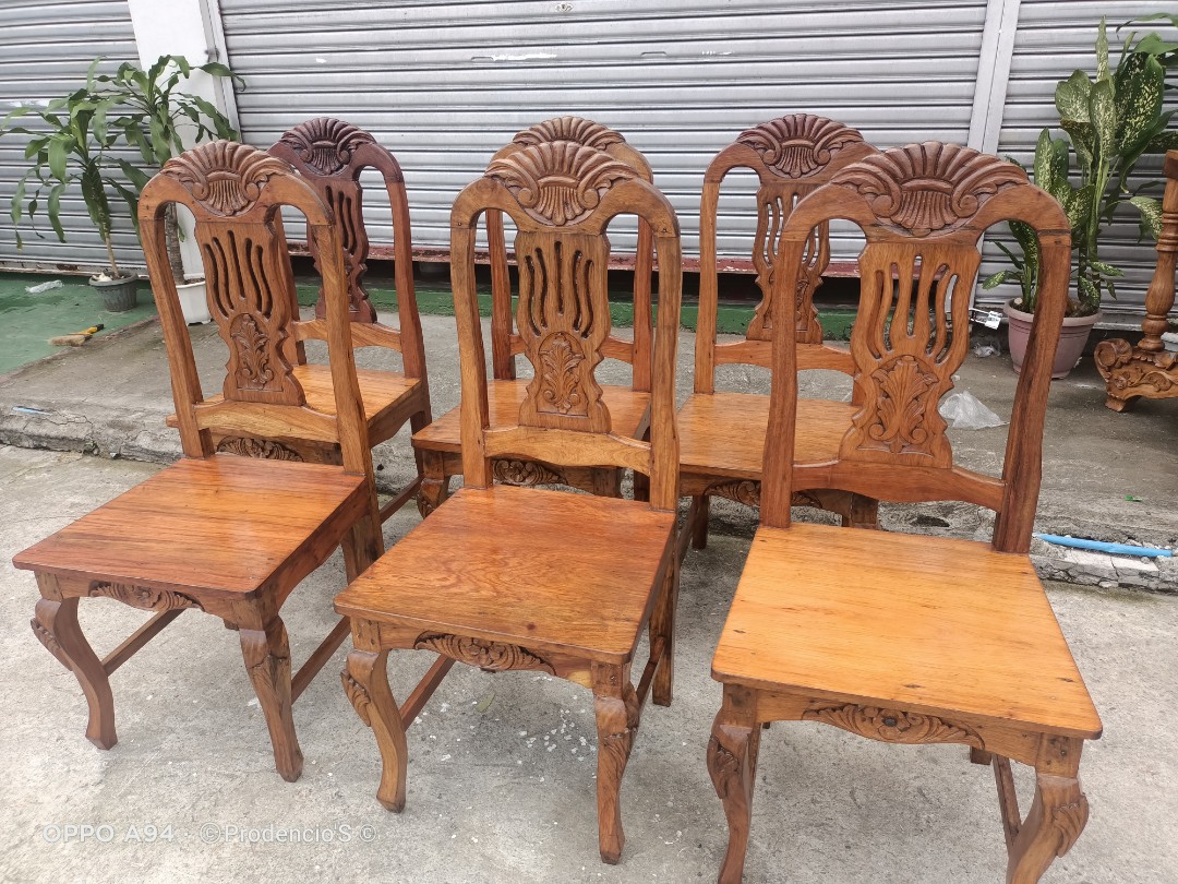 Narra Dining Chairs, Furniture & Home Living, Furniture, Chairs on