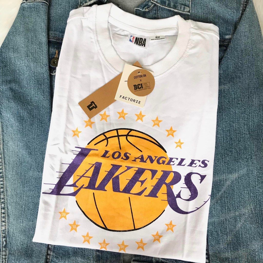 NBA LA Lakers Oversized T Shirt - Wishupon