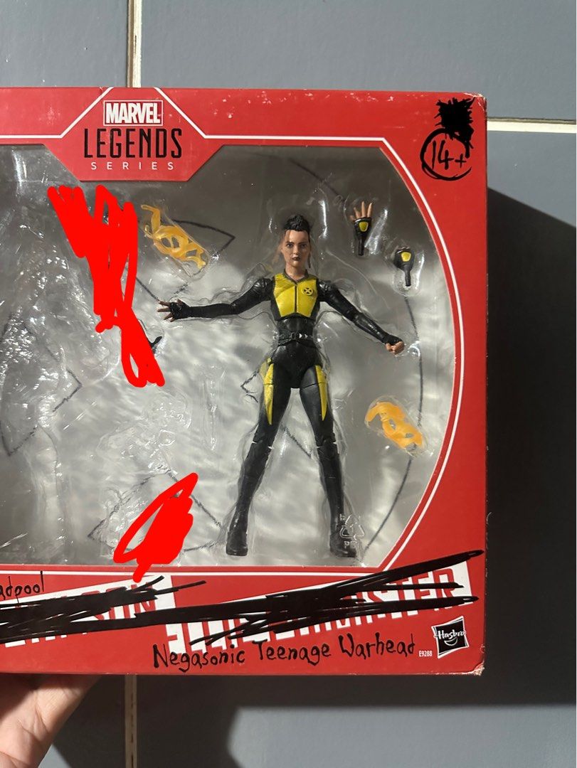 Nega Sonic Teenage Warhead Marvel Legends on Carousell