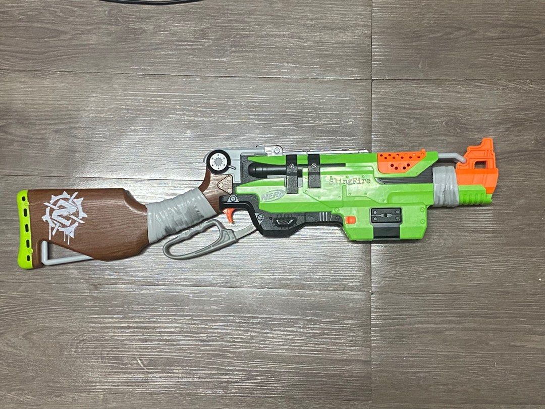 Nerf hot sale slingfire stock