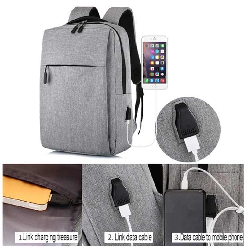 [NEW] Beg Laptop Backpack untuk Students atau Business USB dan Anti ...