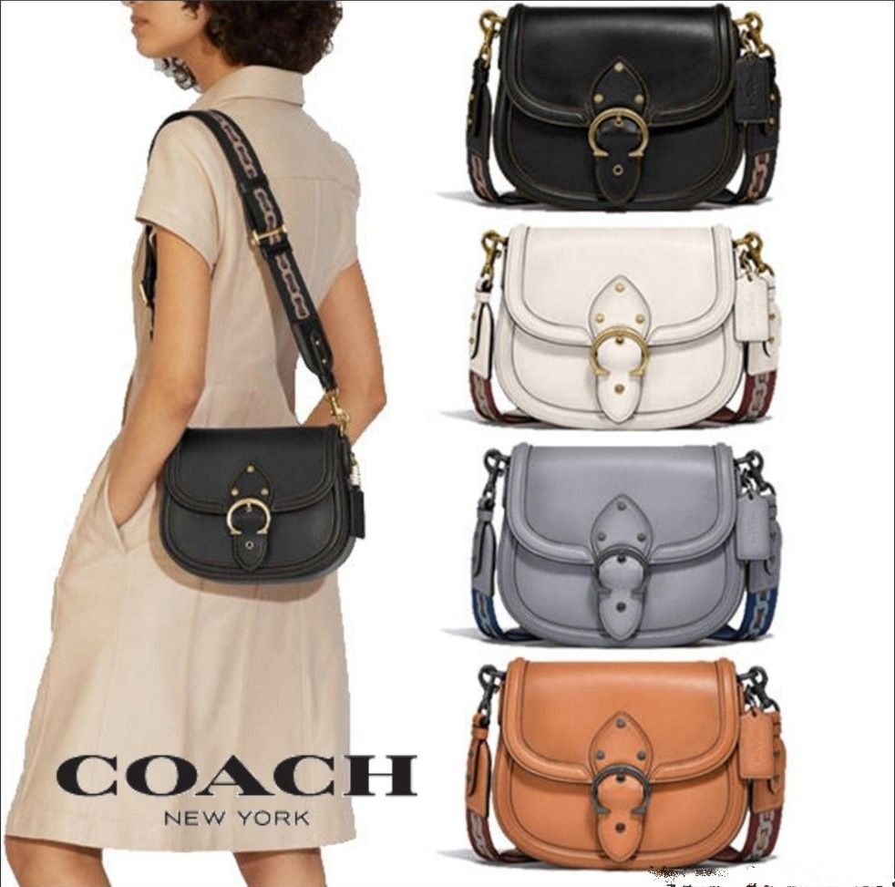 Coach Denim Shoulder/ Slingbag, Luxury, Bags & Wallets on Carousell