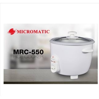 NEW MICROMATIC Original Rice Cooker 1.5L 8 Cups Of Rice 620watts MRC ...