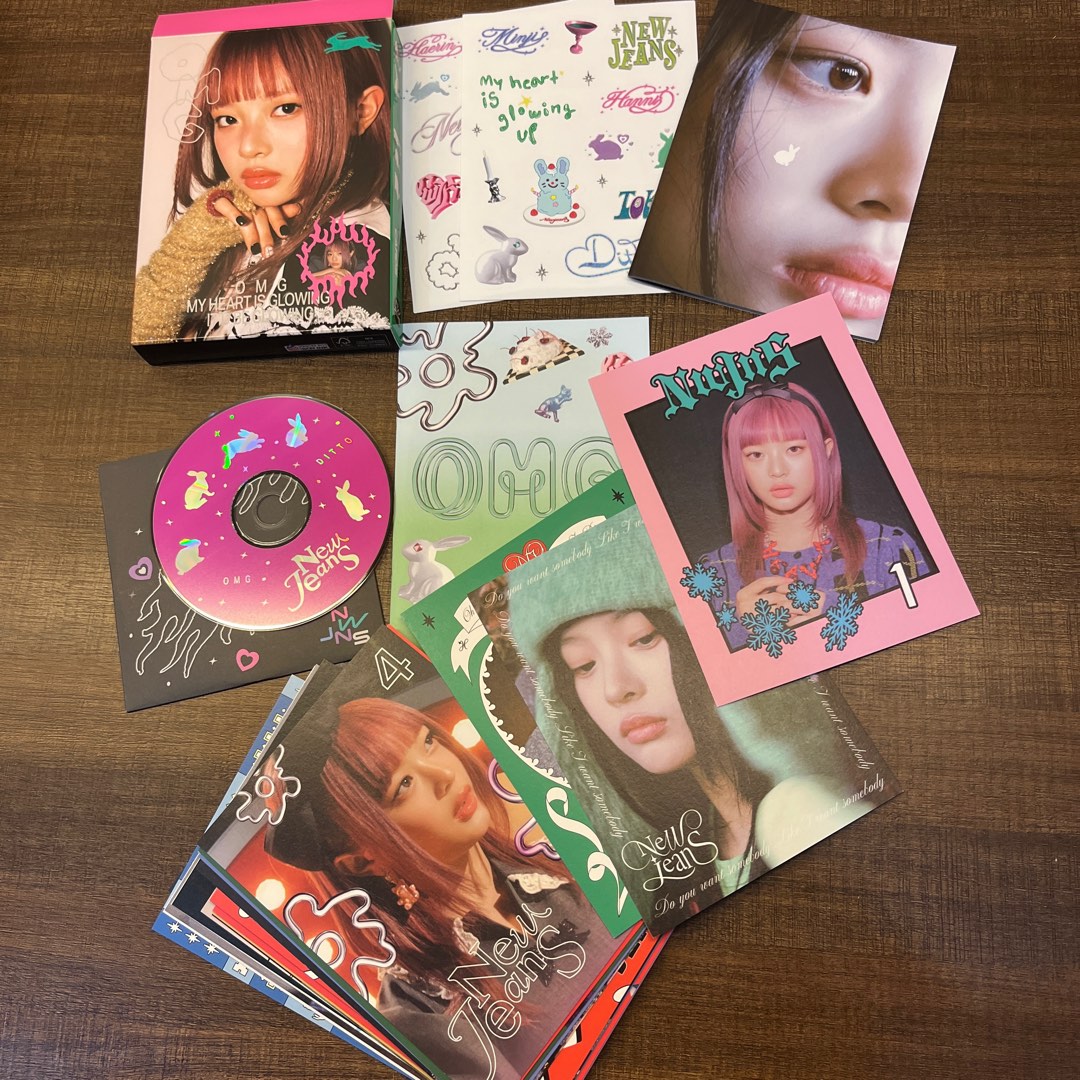 NEWJEANS HANNI OMG DITTO ALBUM UNSEALED, Hobbies & Toys