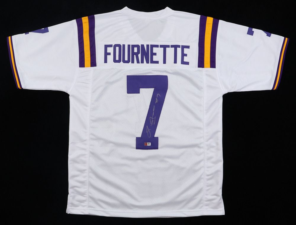 NFL Leonard Fournette Signed Jersey Autograph LSU Tigers