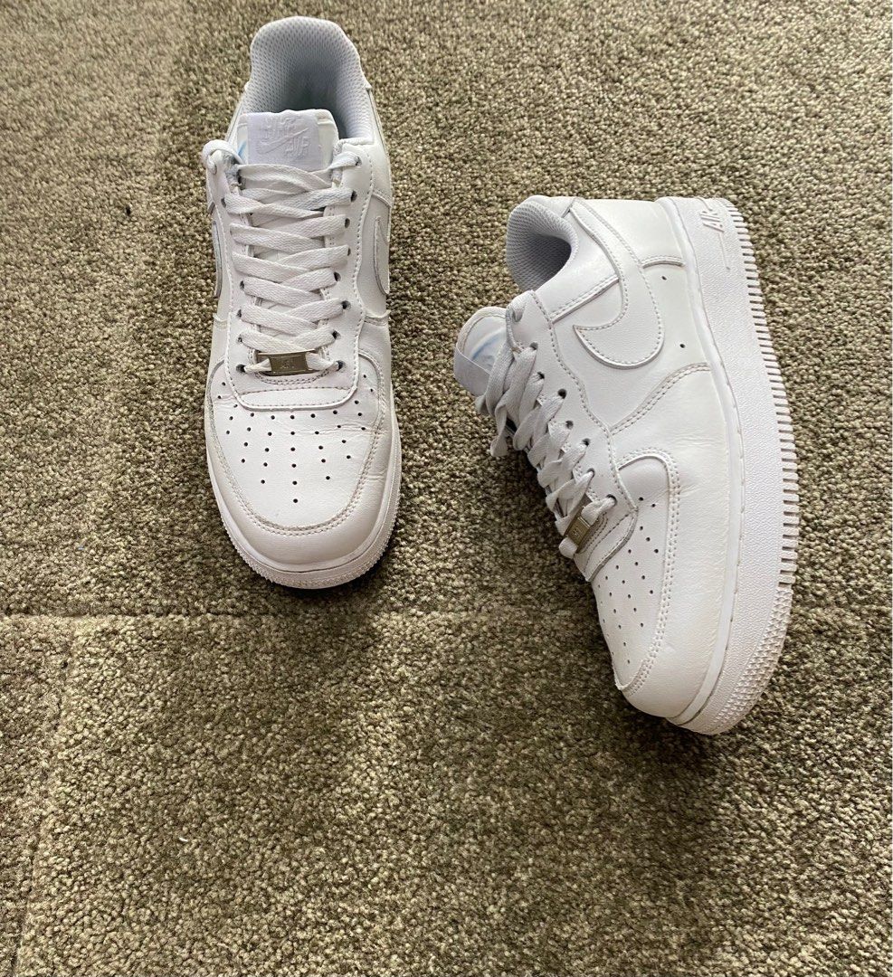 triple white airforce 1