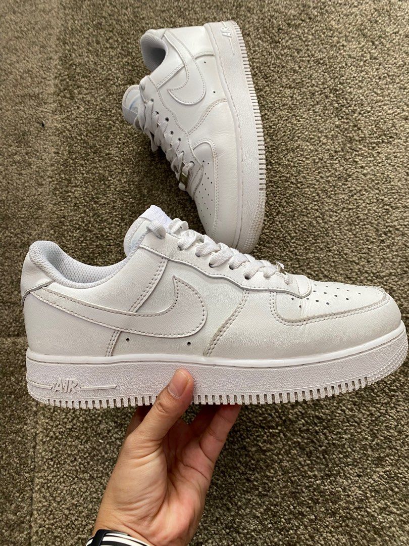 triple white air force 1 men's