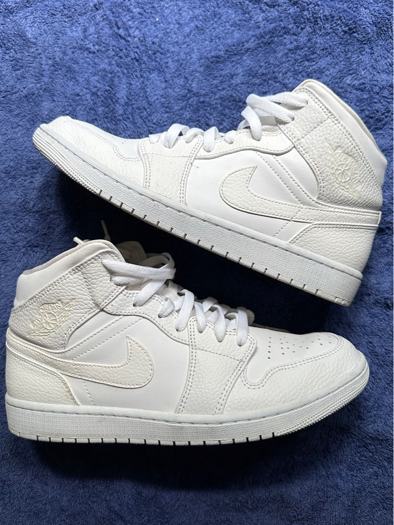 Nike air jordan 1 triple white new arrivals