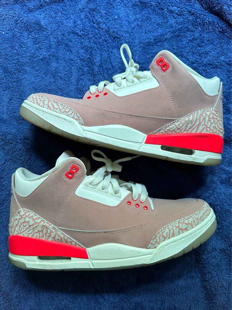 PRICE REDUCED Nike Air Jordan 3 rust pink Men s Fashion