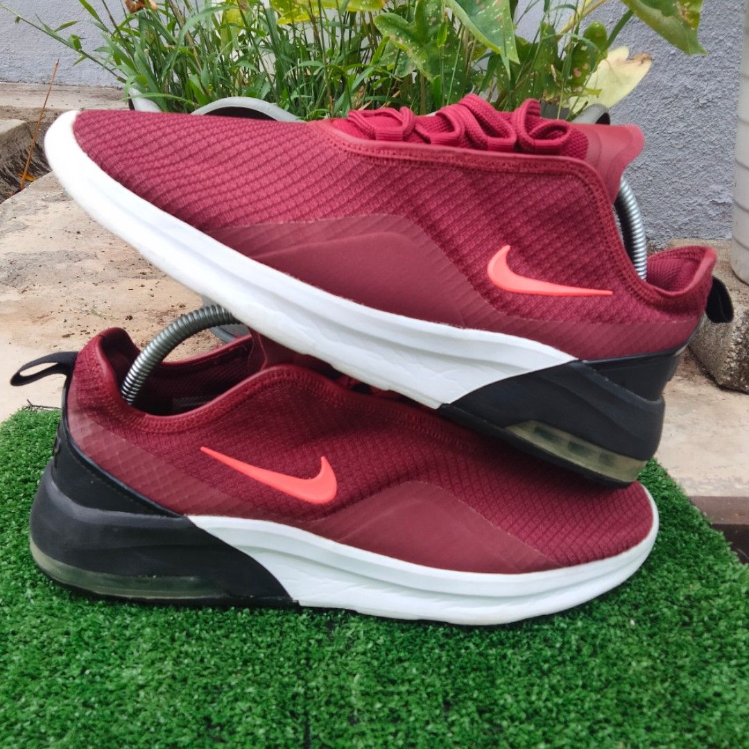Nike air max motion maroon cheap