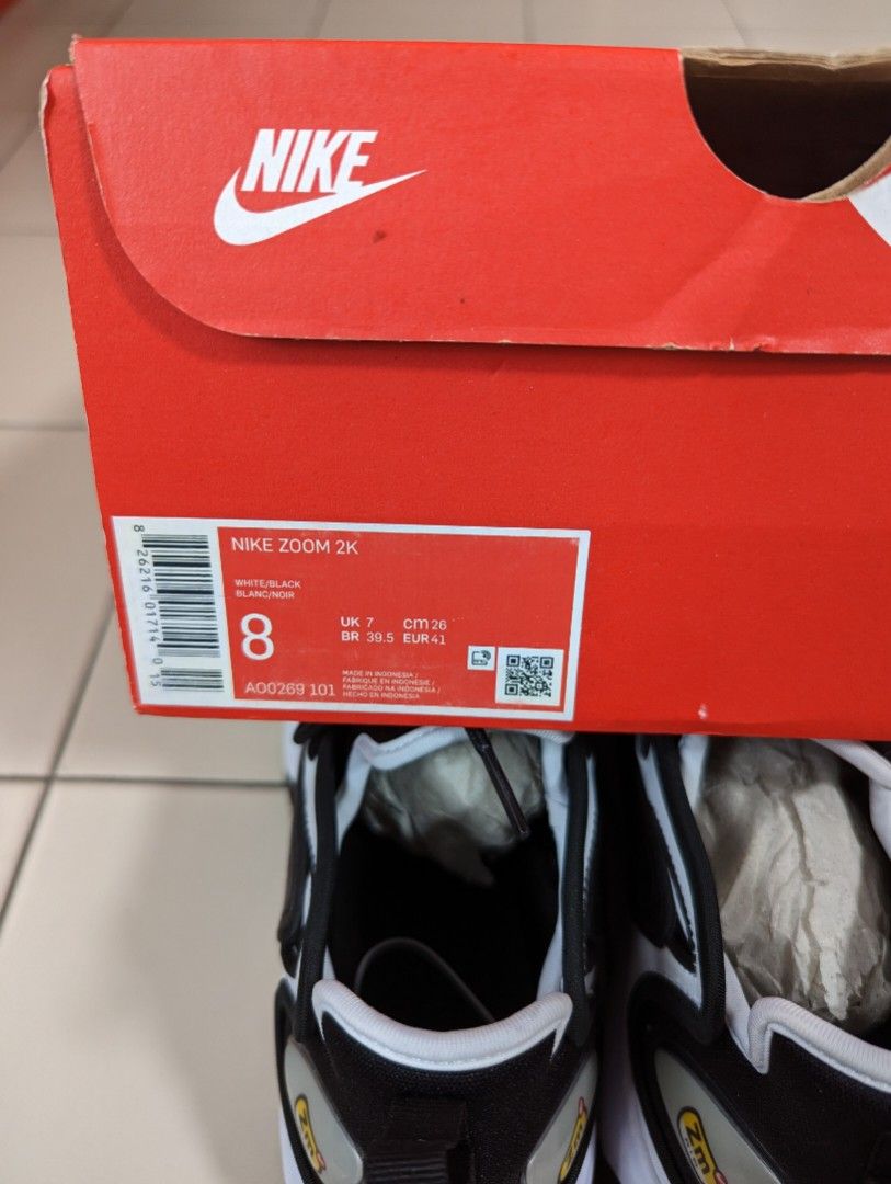 Nike zoom store 2k blanche noir